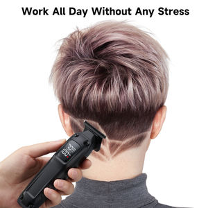 समायोज्य गाइड कॉम्ब्स और शांत मोटर के साथ पुरुषों-सटीक हेयरकट किट के लिए रिचार्जेबल हेयर ट्रिमर - Product Image 6