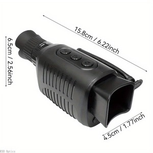 Monoculaire de vision nocturne à imagerie thermique R7 10X avec zoom numérique, écran 1,54', vidéo 2K, 7 niveaux de luminosité, portée de 300 m pour <span class=keywords><strong>la</strong></span> chasse - Product Image 5