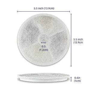 5 pièces/paquet filtres de rechange pour <span class=keywords><strong>fontaine</strong></span> à <span class=keywords><strong>eau</strong></span> chat compatibles pour <span class=keywords><strong>PETKIT</strong></span> EVERSWEET 2S,3/3Pro, filtres de distributeur d'<span class=keywords><strong>eau</strong></span> pour animaux de compagnie Solos - Product Image 2