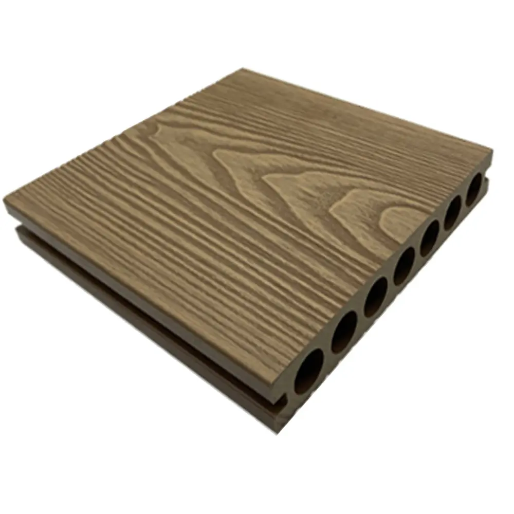 Nuova decorazione Waterpoof Teak legno plastica materiali compositi Wpc pavimentazione Deck