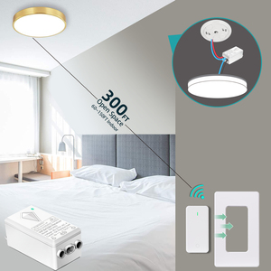 Tuya 10A Relay 1000W LED công nghệ cao 3-chế độ không dây điều khiển từ xa chuyển đổi Alexa bằng giọng nói & 433MHz IP66 không thấm nước đánh giá Receiver - Product Image 5