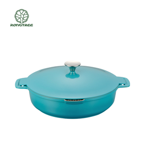 12 ชิ้นฮาร์ดอลูมิเนียมเคลือบเซรามิคชุดเครื่องครัว Singleton จับไขมันฟรีหม้อกระทะครัวหม้อชุดใช้ในบ้าน - Product Image 3