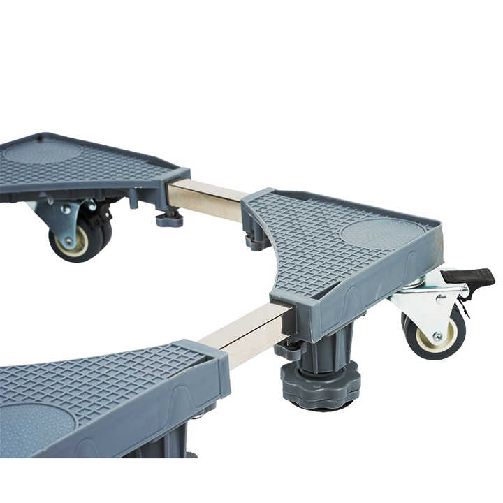 Washing Machine Stand Multi-function Movable Washing Machine Fridge Floor Trolley Stand