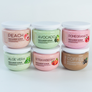 Exfoliante Corporal Suave para una Piel Radiante, Exfoliante Hidratante de Fresa - Product Image 1