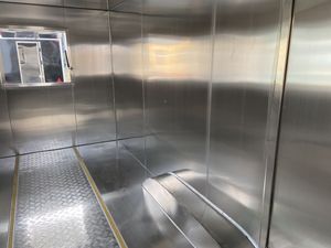 Concession Mobile Truck <b>Builder</b> Commercial Food Business Outdoor Terrace Truck Stainless Wall Inside Vendor Trailer - Product Image 5