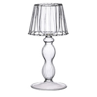 Bougeoirs d'isolation thermique de pot de bougie en forme de lampe de table d'approvisionnement d'usine pour la décoration de mariage