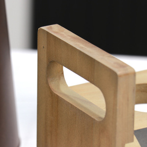 <span class=keywords><strong>Wood</strong></span> Craft Factory Vintage Brown Holz Bier Flight Sampler Serviert ablett Caddies mit Tafel platten - Product Image 6