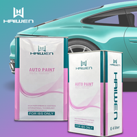 Revêtement liquide acrylique uréthane rapide HaiWen Autopaint Factory pour application par pulvérisation sur bateaux et voitures
