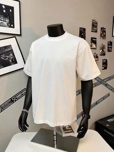 Camisetas Personalizadas para Hombre, Cuello Alto, Corte Cuadrado, Lujosas, Hombros Caídos, Tejido Grueso, 100% Algodón, 380 g/m², Cuello Alto, Talla Grande - Product Image 2