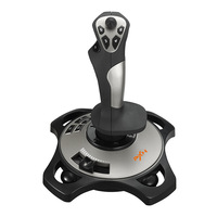 Jeu de simulation par ordinateur PXN-2113Pro Flight Rocker PC Gamepad avec vibration Feature Aircraft Joystick