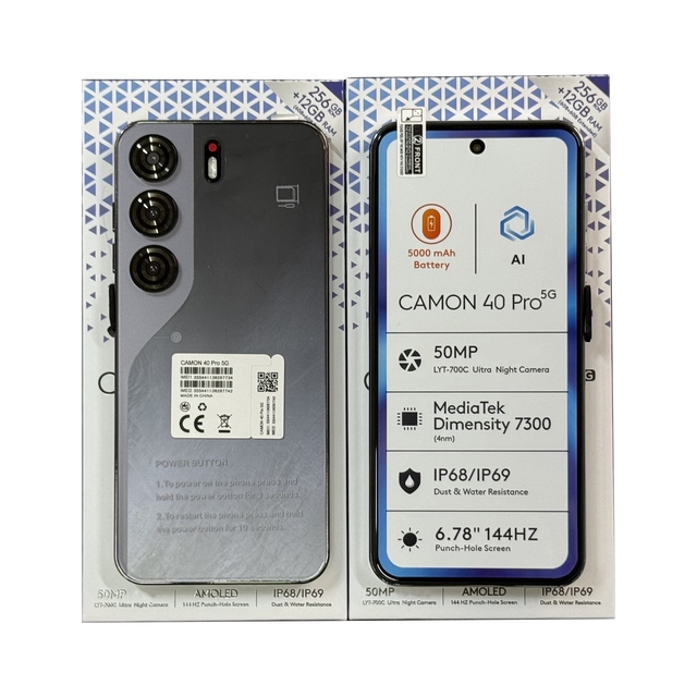 TECHNO CAMON 40 PRO Digital Zen Phone Focus Mode Grayscale Display Addiction Control Minimalist