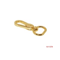 Mousqueton métallique 20*52mm pour collier de chien, accessoires de maroquinerie, vente en gros tendance