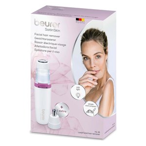 Beuer Satin Skin <b>Epilator</b> Rechargeable White And Purple 57612 - Product Image 2