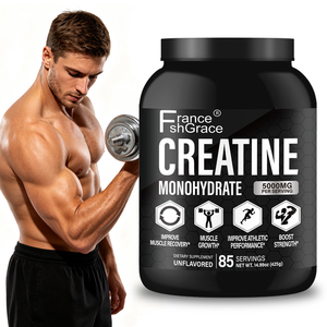 Étiquette personnalisée Shecome Créatine monohydrate en poudre, complément quotidien de créatine pour hommes et femmes, poudre de créatine monohydrate - Product Image 1