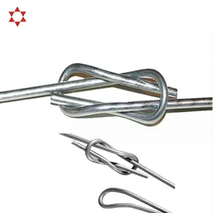 Nhà Máy bán hàng trực tiếp vòng lặp đôi Tie dây đảm bảo chất lượng bông baling dây