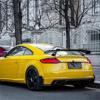Compatible avec le nouveau pour Audi TT TTS R8 Rs Performance Parts aile arrière en fibre de carbone