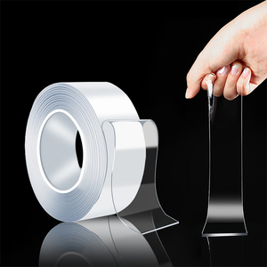 เทปติดผนัง BLY แบบล้างทำความสะอาดได้ แข็งแรง ทนทาน ใช้ซ้ำได้ เทปนาโนกาวสองหน้าสำหรับสำนักงาน เทปนาโนกาว - Product Image 2