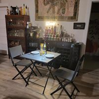 Ensemble de meubles de patio 3 pièces table pliante et 2 chaises meubles de jardin faciles à transporter pour le pique-nique en plein air bistro arrière-cour