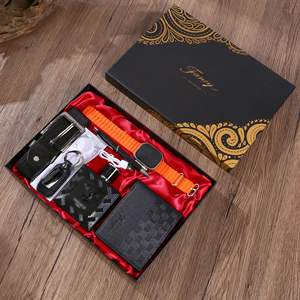 Set <span class=keywords><strong>Regalo</strong></span> Elegante di Lusso per Affari Transfrontalieri: Portafoglio Intelligente, Cintura, Smartwatch, Occhiali da Sole - <span class=keywords><strong>Regalo</strong></span> per Papà, Fidanzato, Padre - Product Image 4