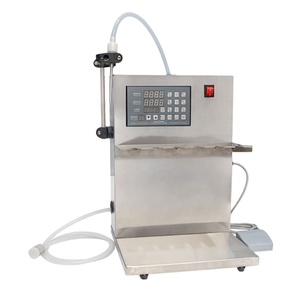 Machine de remplissage semi-automatique pour petits sachets à bec verseur, machine de remplissage numérique de liquides (lait, etc.) pour sachets souples - Product Image 3