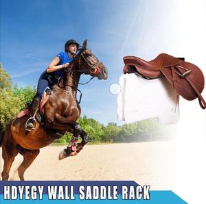 Support mural exclusif transfrontalier pour sellerie, double niveau épaissi, pour équipement équestre, en promotion - Product Image 5