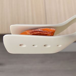 2-in-1 Multifunctional <b>Silicone</b> Egg & Steak Flipper, Double-Sided Spatula & Food Tongs, Kitchen Cooking <b>Tool</b> - Product Image 4