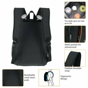 Zaino Termico Multifunzionale Blu Personalizzato, Grande Capacità, Impermeabile e Antiperdita per Picnic e Conservazione Alimenti - Product Image 4