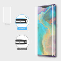 Venta caliente adelante nuevo diseño importado TPU hidrogel Protector de pantalla de alta transparencia hidrogel teléfono celular HD película TPU película hidrogel