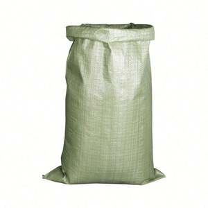 Custom Printed Cement pp Woven <b>Bags</b> 50kg Garbage Sacks Green pp Woven Polypropylene Rubble Builder <b>Bags</b> - Product Image 2
