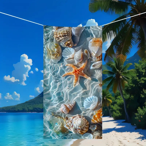 Asciugamani da Spiaggia in Microfibra Personalizzati, Resistenti alla Sabbia, ad Asciugatura Rapida, Altamente Assorbenti e Facili da Riporre - Product Image 4