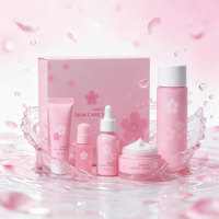 Cosmétiques coréens, usine de beauté, produits de soin de la peau OEM, sérum pour le visage, masque facial anti-âge, crème, ensemble de soin de la peau au collagène d'escargot