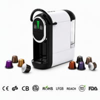 Machine à café intelligente numérique multi-compatible pour Nespresso, Dolce Gusto, K Cup, café moulu, machine à expresso domestique