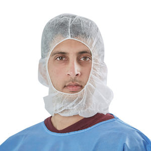 Junlong PP Topi Luar Angkasa Tanpa Jahitan Topi Astronot Sekali Pakai Topi Bedah Medis Tudung - Product Image 4