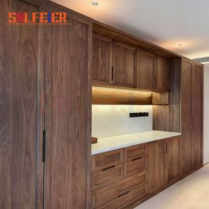 Mueble de Cocina de Madera Maciza Estilo Medieval Personalizado con Aparador, Diseño Duradero y Espacioso - Product Image 2