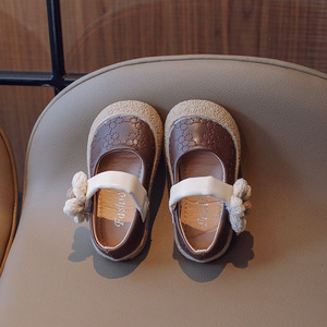 รองเท้าหนัง3D สำหรับเด็กผู้หญิง1-5<span class=keywords><strong>ป</strong></span>ีระบายอากาศไ<span class=keywords><strong>ด</strong></span>้ดีพื้นรองเท้านิ่มสำหรับฤดูใบไม้ผลิ2024 - Product Image 5