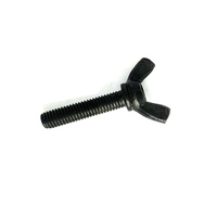 M5 M8 ASTM A325 A307 GR2 GR5 acier galvanisé oxyde noir électrophorèse ZP bord papillon aile machine vis à filetage DIN318