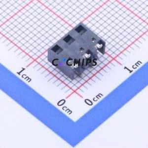 BC-4-3PD Button & Strip Battery Connector SMD Connector ( Contact Plating: Gold )( Operating Temperature: -55℃~+125℃ ) - Product Image 1