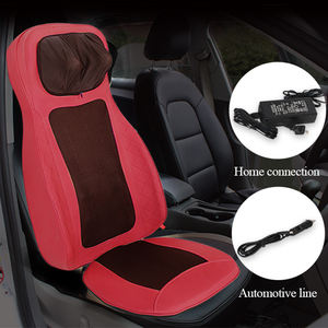 Cojín de masaje <span class=keywords><strong>Shiatsu</strong></span> para coche, masajeador relajante con vibración de calor para espalda, silla de masaje, productos de cuidado de la salud para aliviar el dolor de cuello y oficina - Product Image 2