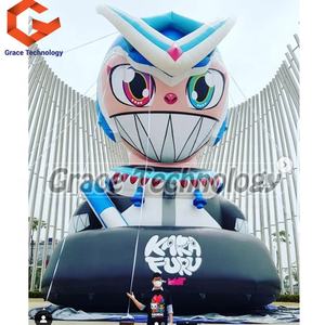 Modèle de ballon de personnage de dessin animé gonflable géant personnalisé pour le modèle gonflable d'art de carnaval - Product Image 4