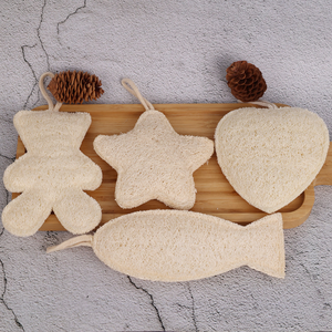 Zenidoo Éponge de loofah exfoliante 100% naturelle, biodégradable, écologique, pour le bain, la vaisselle et la cuisine, végane, taille personnalisée, emballage OPP - Product Image 6
