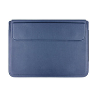 Housse magnétique multifonctionnelle en cuir pour ordinateur portable Macbook Housse en cuir pour ordinateur portable Sac unisexe