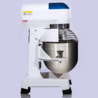 Robot pâtissier multifonctionnel 20L, batteur planétaire électrique commercial 3-en-1 pour gâteaux et œufs