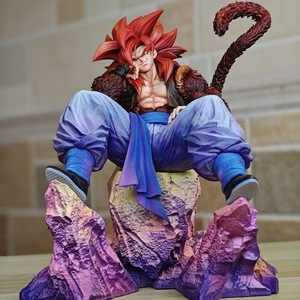 Figura de Anime Saiyan <span class=keywords><strong>Gogeta</strong></span> en Posición Sentada, de PVC, Modelo GK de Moda, Regalo para Jóvenes, Adorno Coleccionable, Venta al Por Mayor - Product Image 3