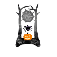 Nouveauté 2026 Ballon en aluminium pour Halloween, Nouveau ballon autoportant squelette, fantôme, citrouille, Accessoires pour ballons maison hantée
