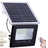 Projecteur à télécommande éclairage solaire 25W 40W 60W 100W 200W projecteurs solaires LED étanches pour jardin