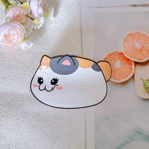 2025 весенние акриловые заколки для волос с животными милые пастельные Мультяшные аксессуары для волос для девочек женские милые кавайные заколки для волос оптом - Product Image 2