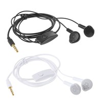 Écouteurs filaires intra-auriculaires 3,5 mm EHS61 avec micro pour Samsung S5830 S7562 S4 S5 et Xiaomi – Écouteurs pour smartphone