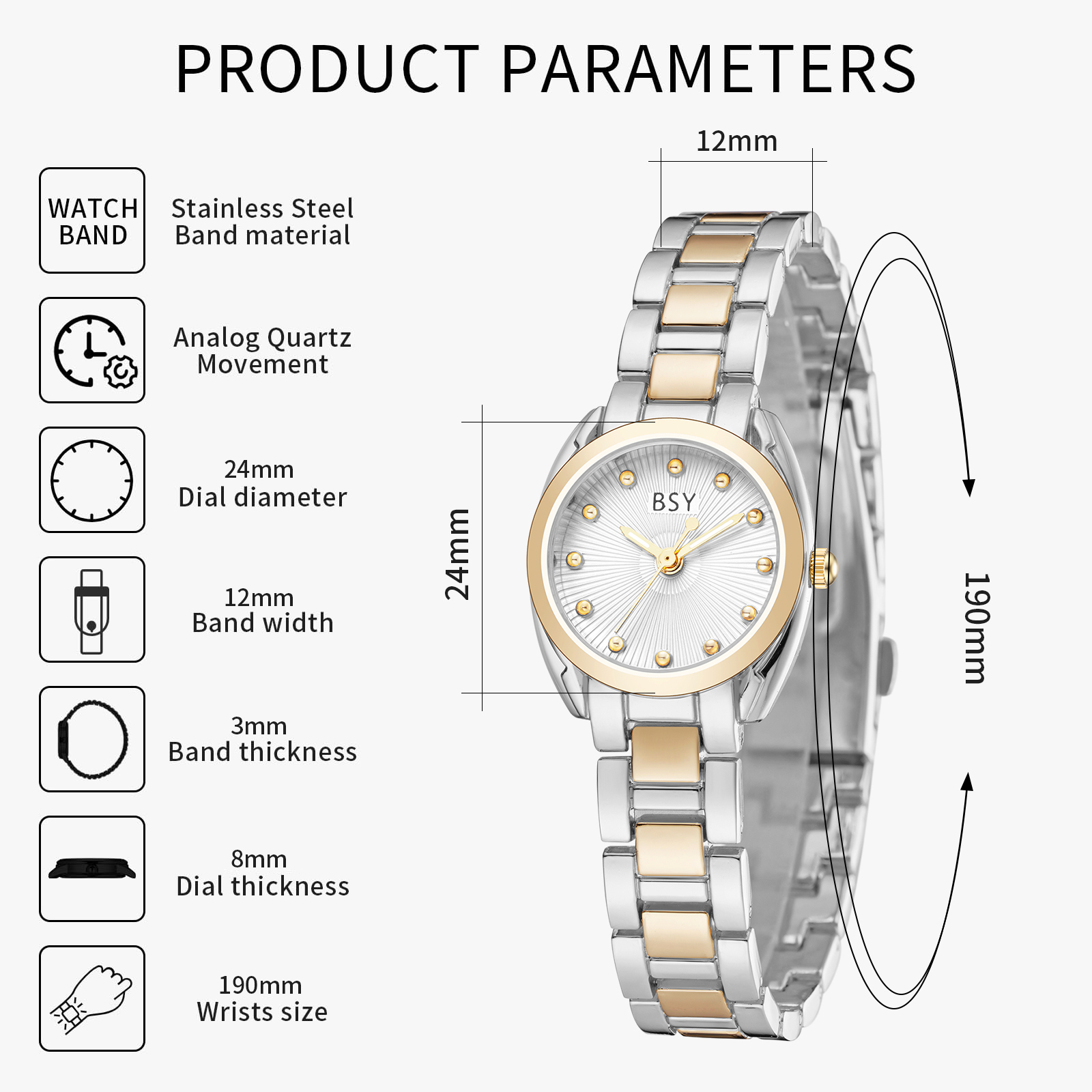 Silver gold D