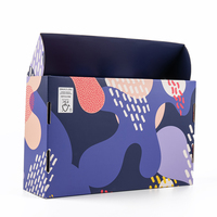 Boîte en carton ondulé personnalisée réutilisable, imprimée en couleur, design unique, pour emballages de produits cosmétiques, perruques, etc.