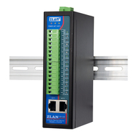 Serveur de ports série 8 ports, passerelle multi-ports série RS485 vers Ethernet Modbus/MQTT RTU vers TCP Industriel ZLAN5812D